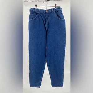 Congo Trader high waisted dark wash denim jeans,‎ vintage size 16